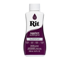 Teinture textile Rit Dye All-Purpose liquide - 236 ml - Aubergine - flacon de face