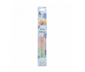 Aiguilles à tricoter 35 cm Bois Flair Du N°3 au 10 - Pony