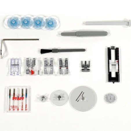 Accessoires fournis avec la PFAFF select 3.2
