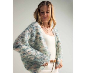 Gilet Esteban - Patron tricot Phildar - modèle porté