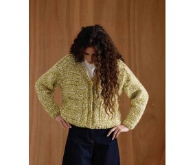 Gilet Flaienne - Patron tricot Phildar - modèle porté