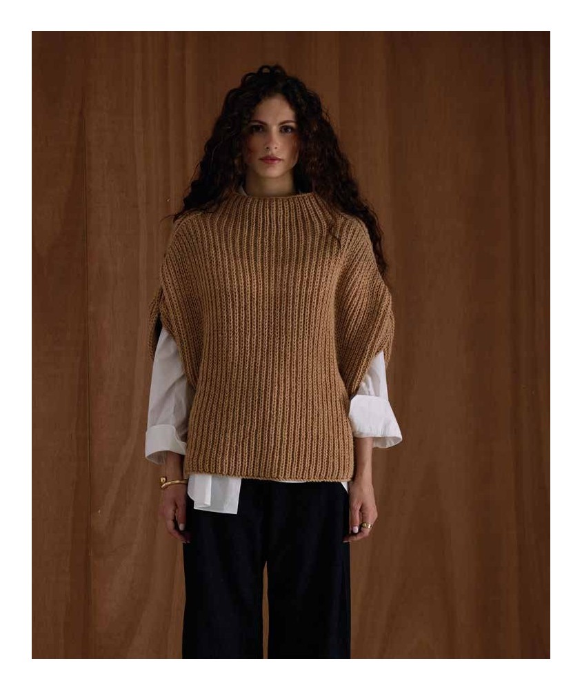Pull Florentine - Patron tricot Phildar - modèle porté