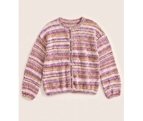 Gilet Éole - Patron tricot Phildar - modèle porté