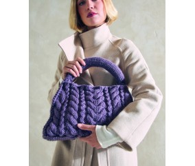 Sac Cali - Patron tricot Phildar - modèle porté