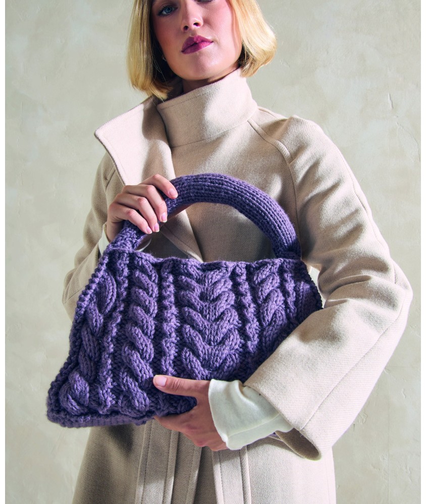 Sac Cali - Patron tricot Phildar - modèle porté