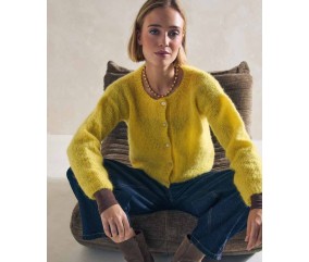 Gilet Capucine - Patron tricot Phildar - modèle porté