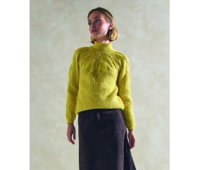 Pull Colombe - Patron tricot Phildar - modèle porté