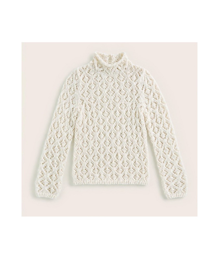 Pull Camilla - Patron tricot Phildar - modèle fini