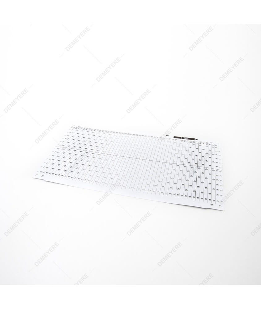 Cartes perforées d’origine Silver Reed SK155 - carte 12 mailles