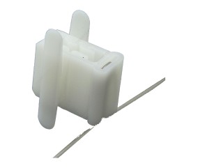 Guide-fil et support pour changeur de couleurs YC6 Silver Reed - support