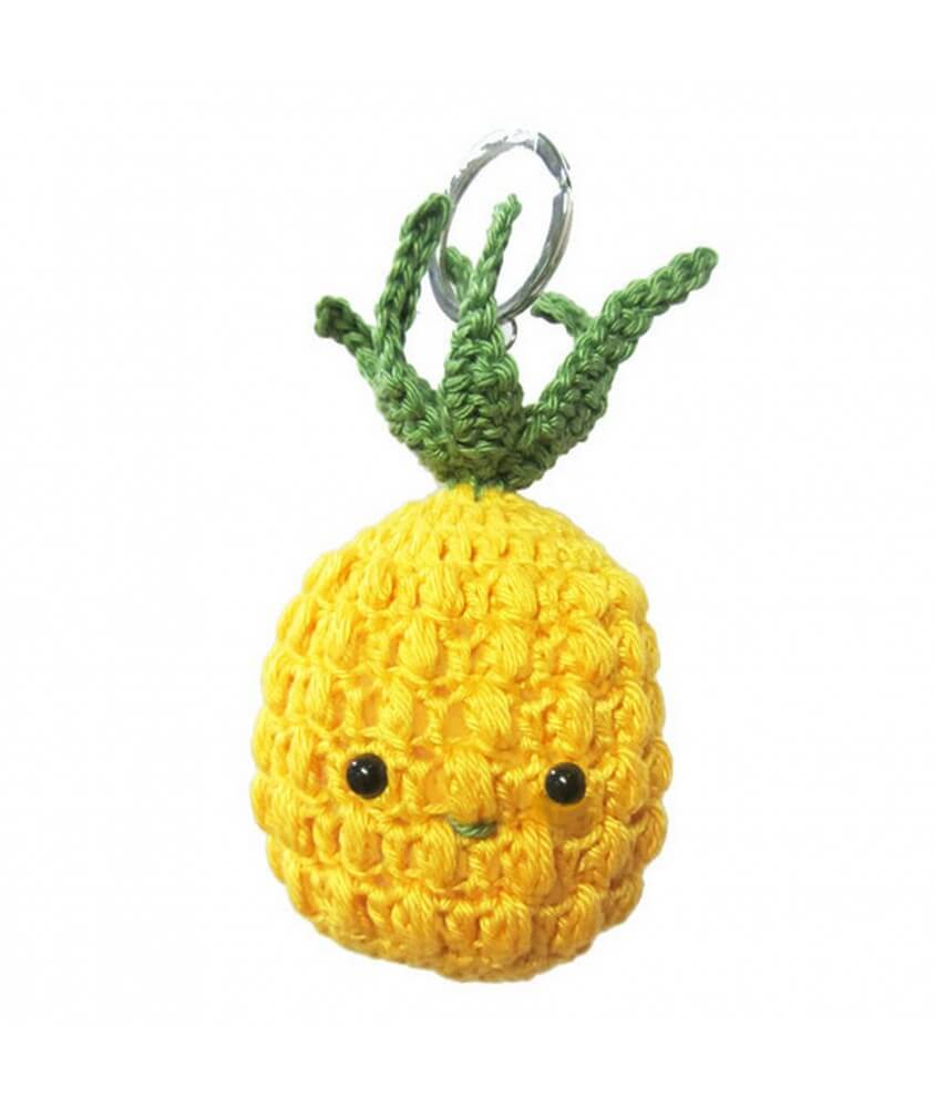 Kit Crochet Porte clés Ananas - Amigurumi Hardicraft