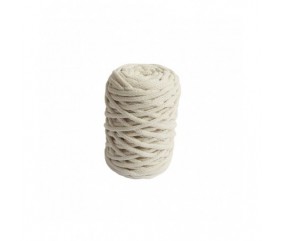 Coton recyclé pour macramé, tricot, crochet NOVA VITA 250 gr ! - Dmc blanc
