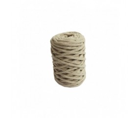 Coton recyclé pour macramé, tricot, crochet NOVA VITA 250 gr ! - Dmc marron