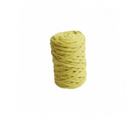 Coton recyclé pour macramé, tricot, crochet NOVA VITA 250 gr ! - Dmc jaune