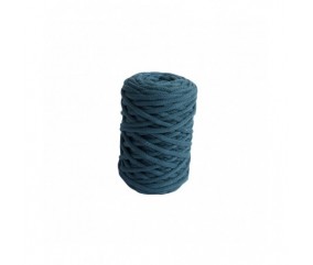 Coton recyclé pour macramé, tricot, crochet NOVA VITA 250 gr ! - Dmc bleu