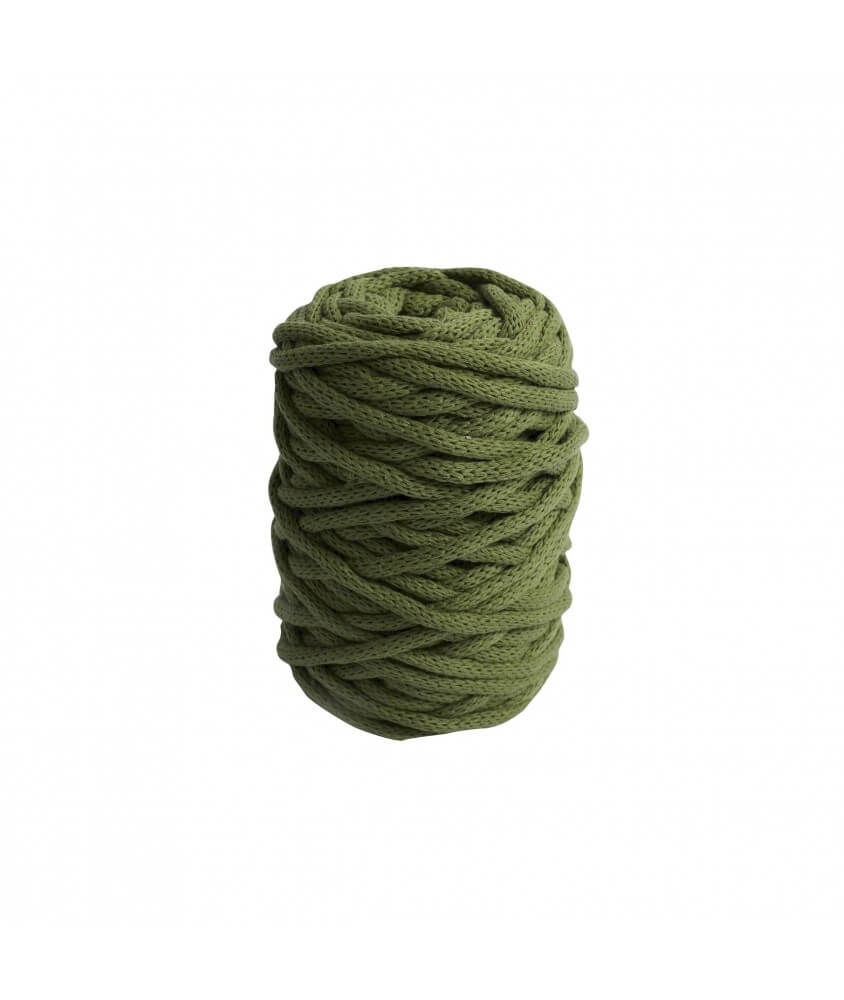 Coton recyclé pour macramé, tricot, crochet NOVA VITA 250 gr ! - Dmc vert
