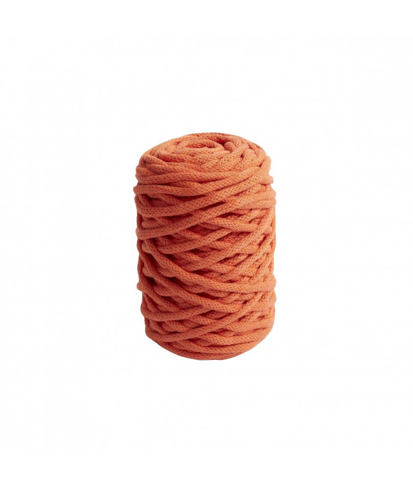 Coton recyclé pour macramé, tricot, crochet NOVA VITA 250 gr ! - Dmc orange