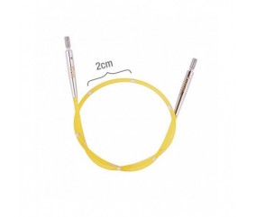 Cable Jaune 40cm pour aiguilles interchangeables Smartsix - Knitpro