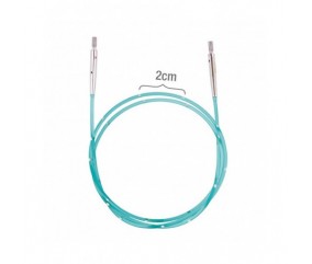 Cable bleu 60cm pour aiguilles interchangeables Smartstix - Knitpro