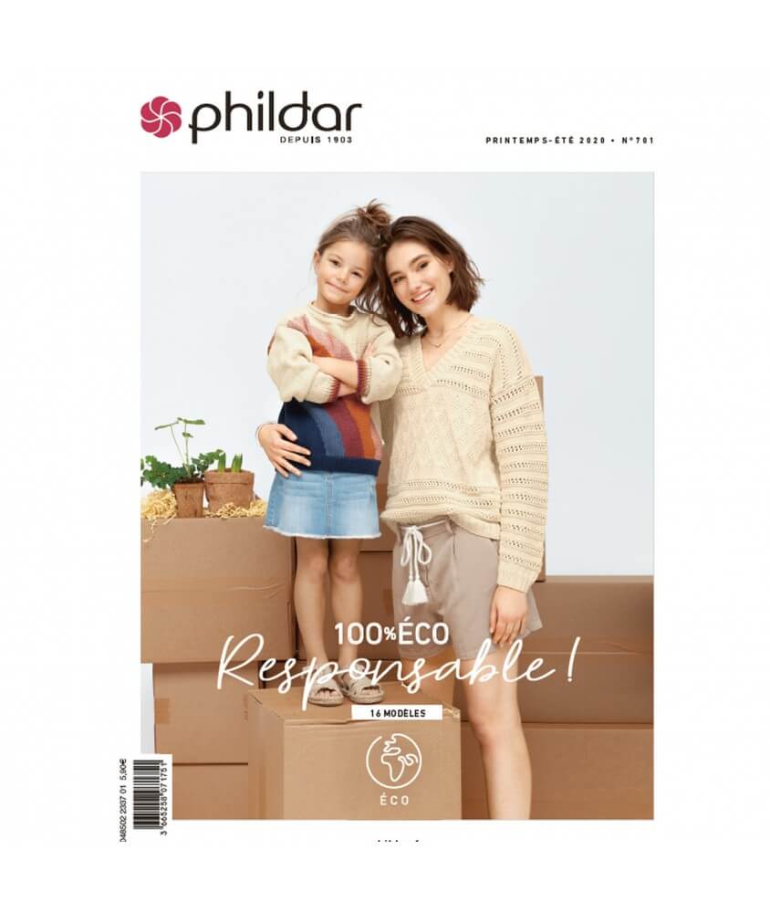 Catalogue Famille Phildar - Printemps/Eté 2020 - N°701