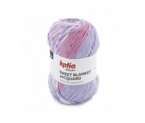 Laine à tricoter SWEET BLANKET JACQUARD - Katia