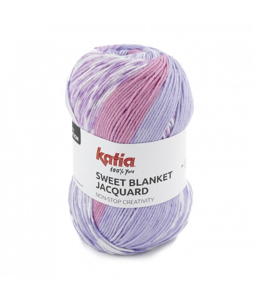 Laine à tricoter SWEET BLANKET JACQUARD - Katia Laine à tricoter SWEET BLANKET JACQUARD - Katia