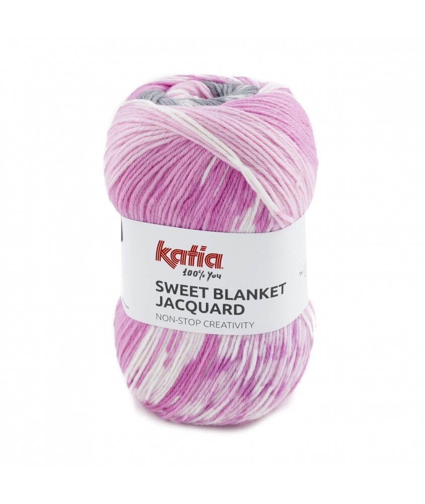 Laine à tricoter SWEET BLANKET JACQUARD - Katia Laine à tricoter SWEET BLANKET JACQUARD - Katia