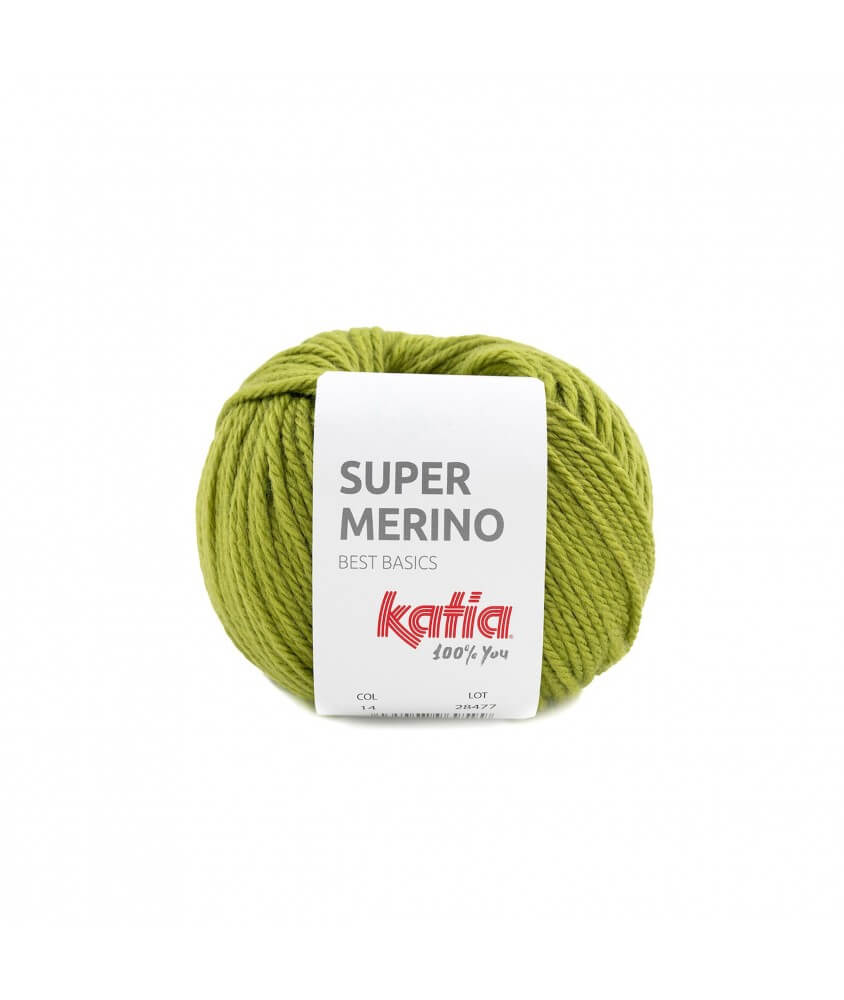 Pelote de laine SUPER MERINO - Katia Pelote de laine SUPER MERINO - Katia
