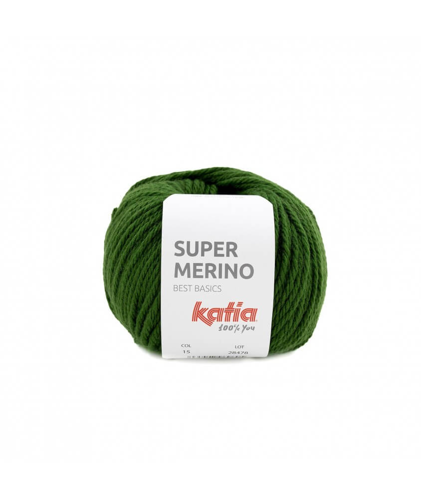 Pelote de laine SUPER MERINO - Katia Pelote de laine SUPER MERINO - Katia