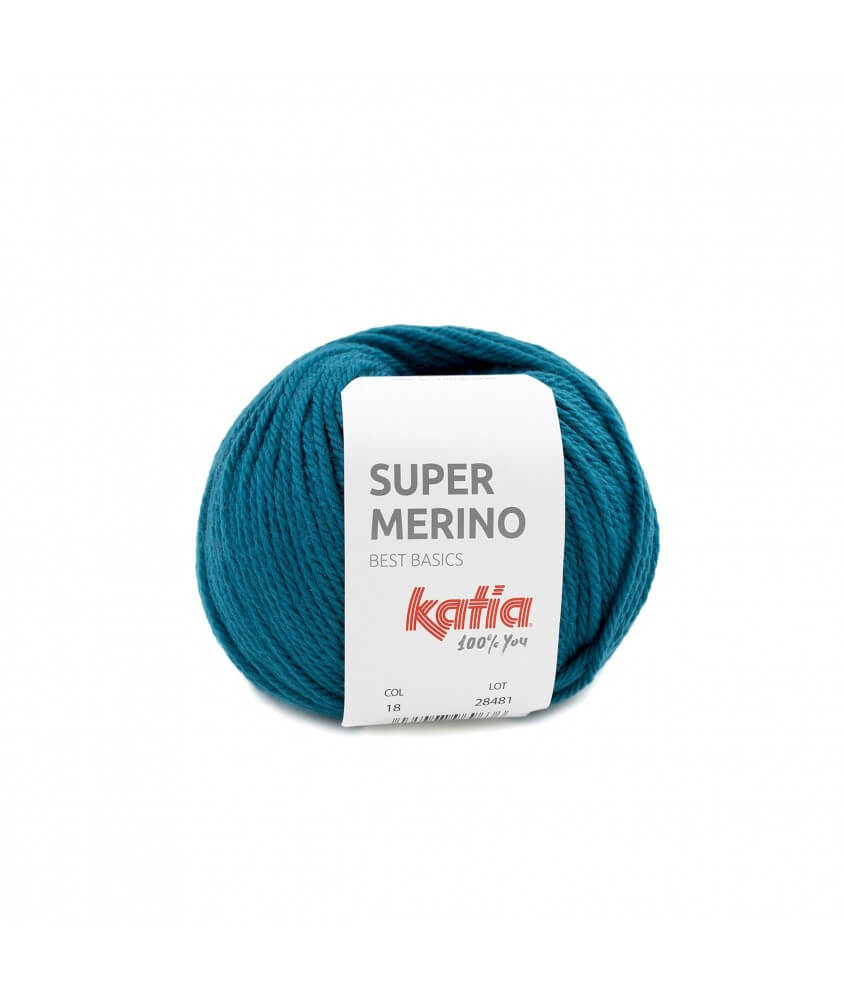 Pelote de laine SUPER MERINO - Katia Pelote de laine SUPER MERINO - Katia