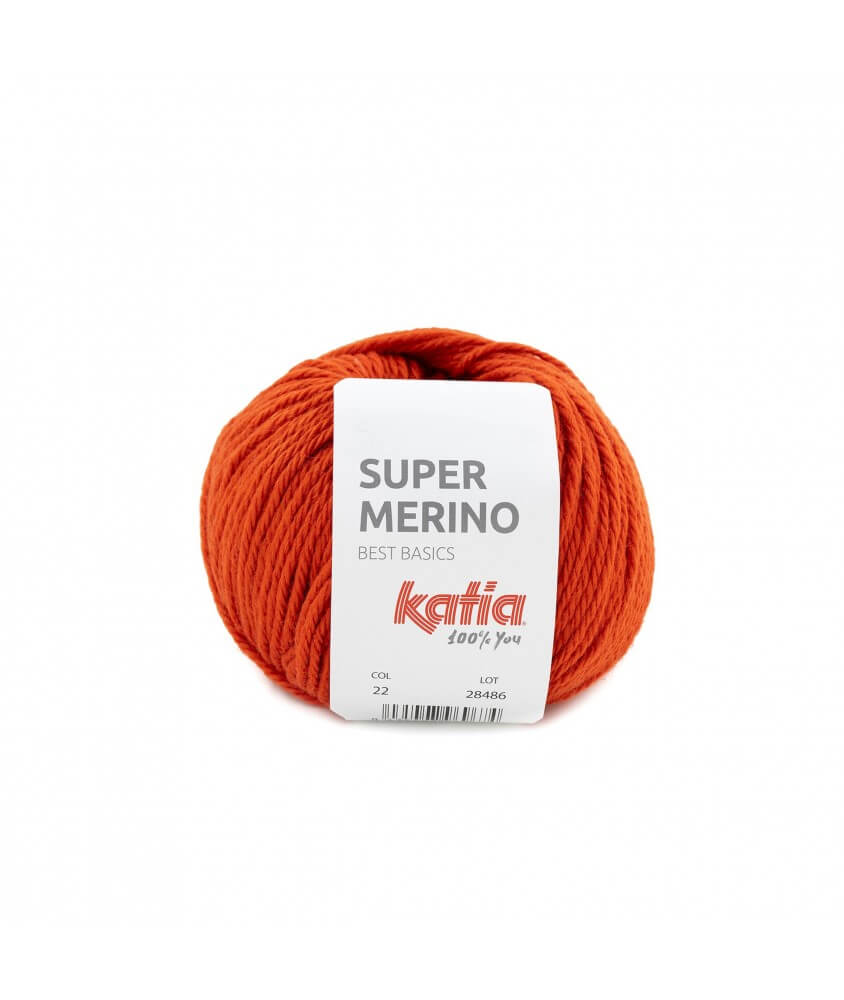 Pelote de laine SUPER MERINO - Katia Pelote de laine SUPER MERINO - Katia