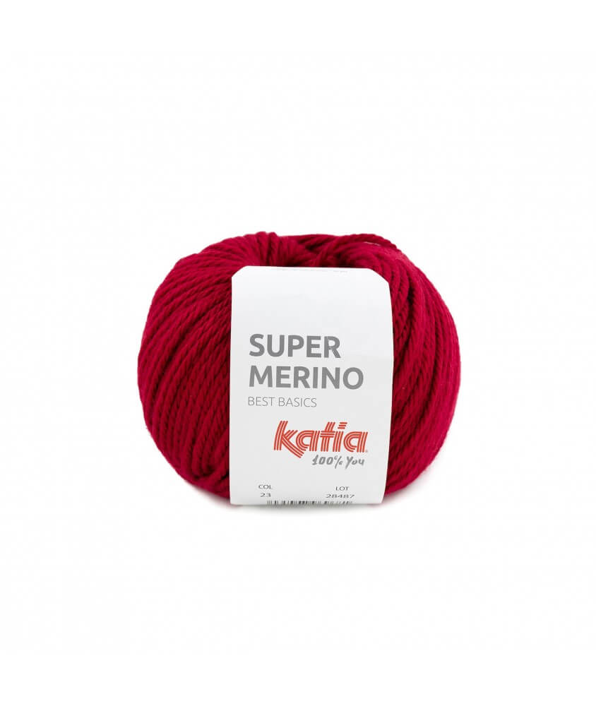 Pelote de laine SUPER MERINO - Katia Pelote de laine SUPER MERINO - Katia