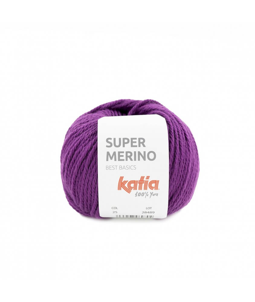 Pelote de laine SUPER MERINO - Katia Pelote de laine SUPER MERINO - Katia