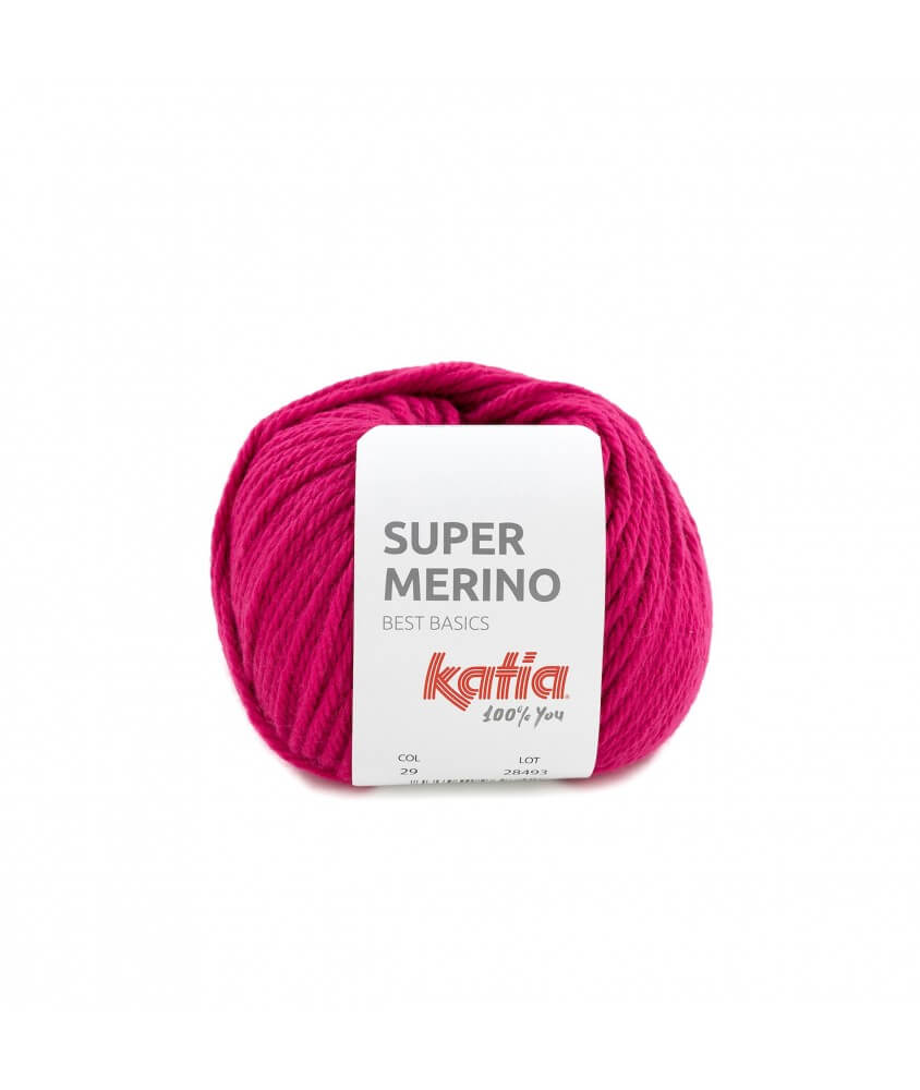 Pelote de laine SUPER MERINO - Katia Pelote de laine SUPER MERINO - Katia