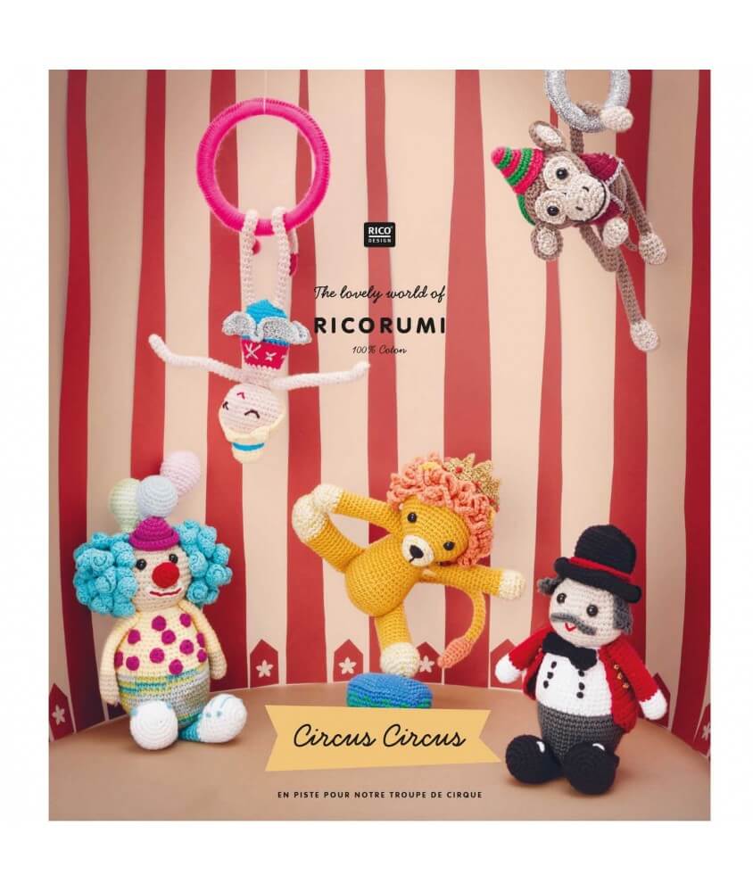 Livre Ricorumi Circus Circus - Rico Design
