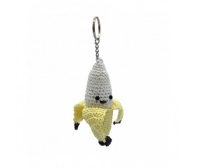 Kit Crochet Porte clés Banane - Amigurumi Hardicraft