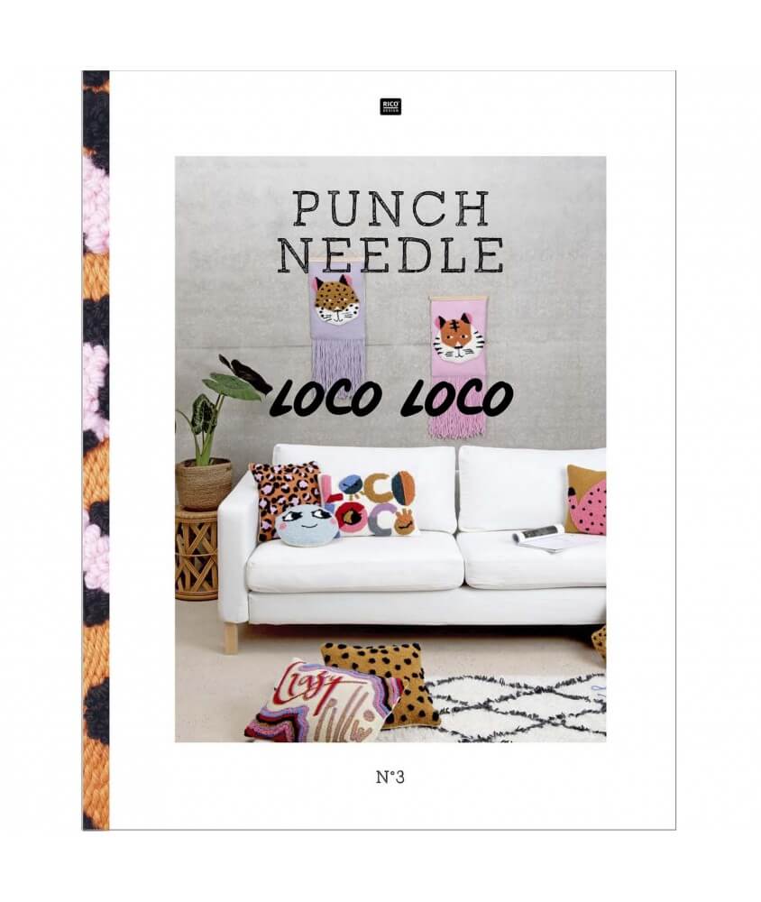 Livre Punch Needle Loco Loco - Rico Design - N° 3