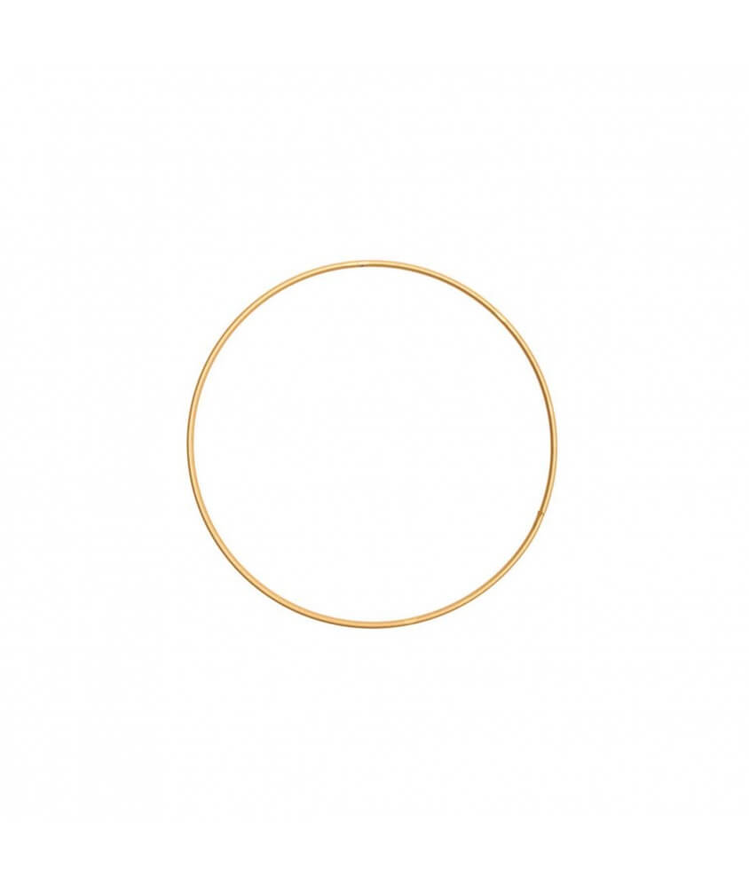 Anneau de métal Couleur OR diamètre diam.10 cm à 30 cm pour attrape-rêves - Rico Design