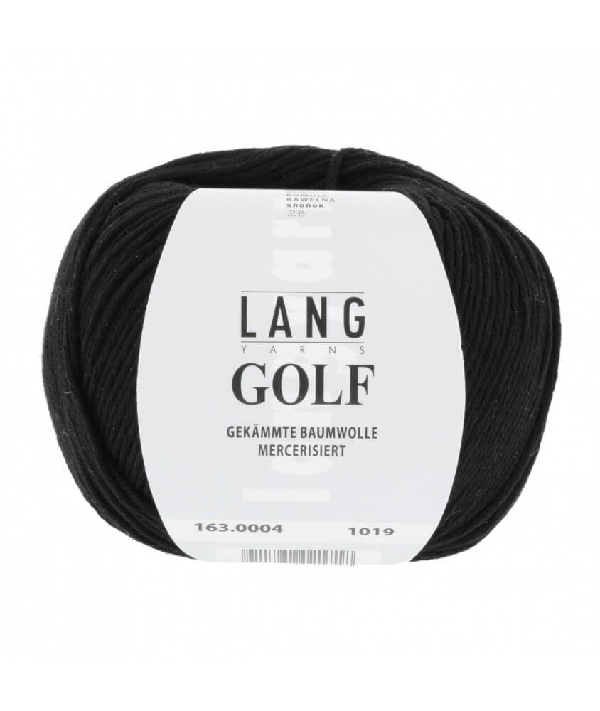 pelote coton Lang Yarns noir sperenza