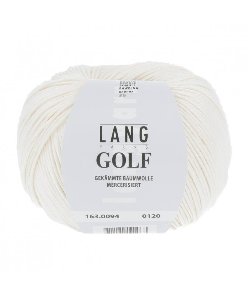 pelote coton Lang Yarns  blanc sperenza