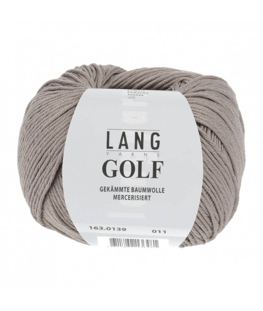 pelote coton Lang Yarns marron cotton