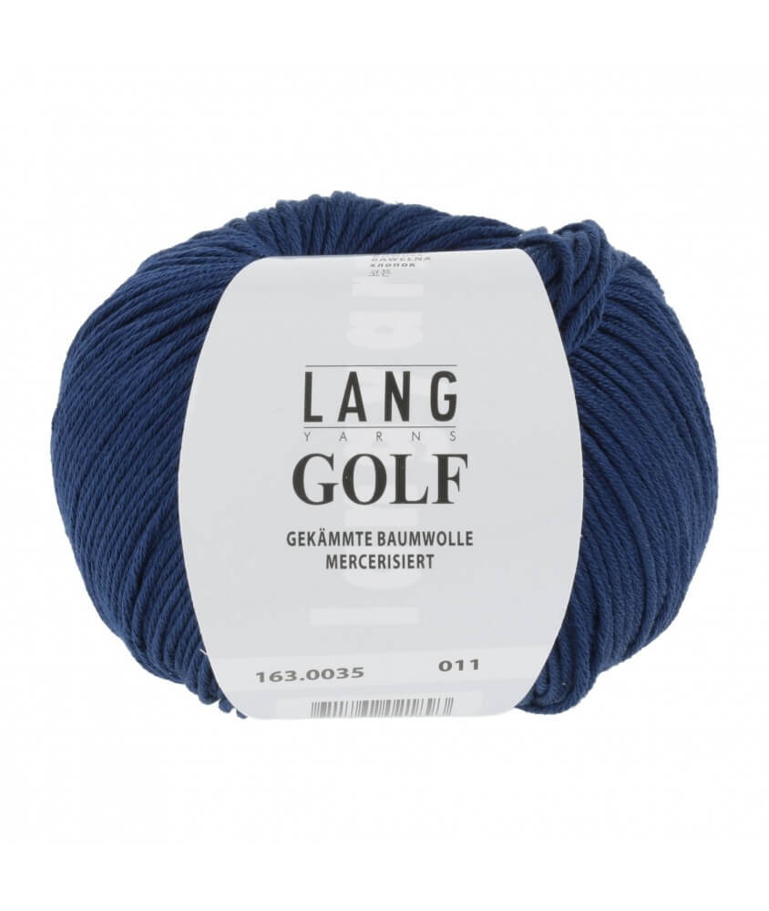 pelote coton Lang Yarns bleu mediterrané océan cotton sperenza