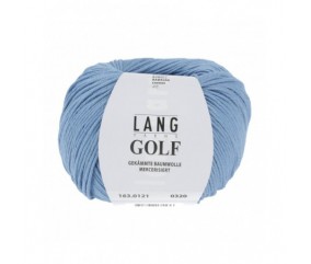 pelote coton Lang Yarns  121 bleu clair layette