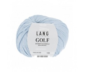 pelote coton Lang Yarns cotton sperenza bleu ciel clair layette