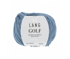 pelote coton Lang Yarns  033 bleu electrique cotton sperenza