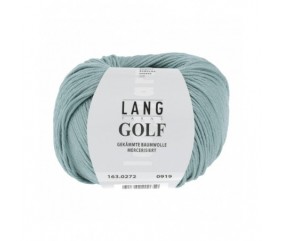 pelote coton Lang Yarns  272 bleu cotton