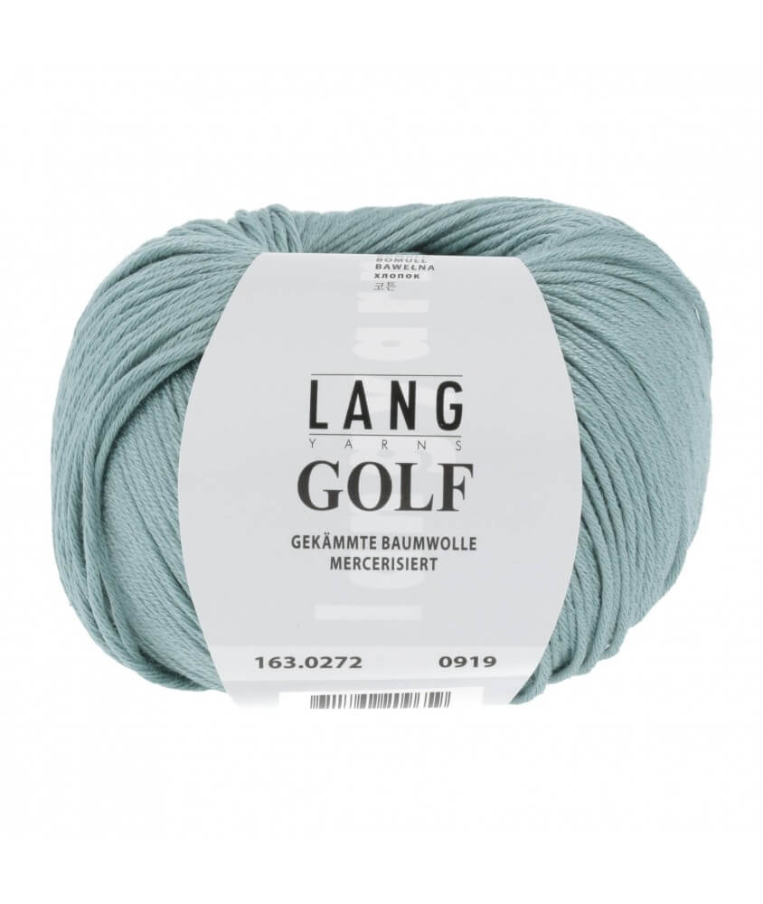 pelote coton Lang Yarns  272 bleu cotton