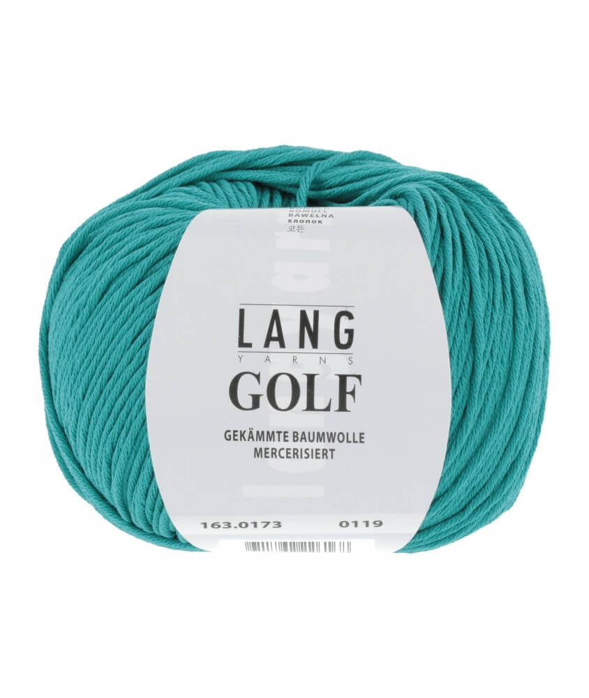 pelote coton Lang Yarns bleu 173 sperenza