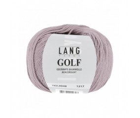 pelote coton Lang Yarns  violet cotton sperenza 48 doux 048