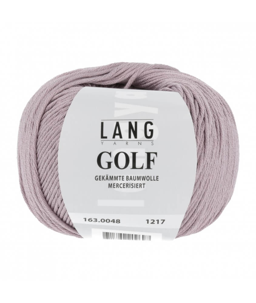 pelote coton Lang Yarns violet cotton sperenza 48 doux 048 pelote coton Lang Yarns violet cotton sperenza 48 doux 048